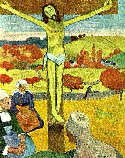Paul Gauguin den gule kristus China oil painting art